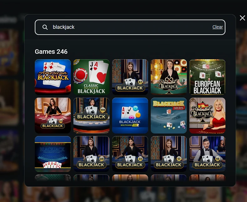 Blackjack im Twindor Casino: 246 Spiele von American Blackjack bis Unlimited Blackjack